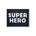 Picture of Super Hero I  _GroupedProduct_Rectangle_Landscape_Mini_ _GroupedProduct_Rectangle_Landscape_Canvas_Framed_