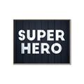 Picture of Super Hero I  _GroupedProduct_Rectangle_Landscape_Mini_ _GroupedProduct_Rectangle_Landscape_Canvas_Framed_