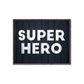 Picture of Super Hero I  _GroupedProduct_Rectangle_Landscape_Mini_ _GroupedProduct_Rectangle_Landscape_Canvas_Framed_