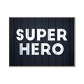 Picture of Super Hero I  _GroupedProduct_Rectangle_Landscape_Mini_ _GroupedProduct_Rectangle_Landscape_Canvas_Framed_