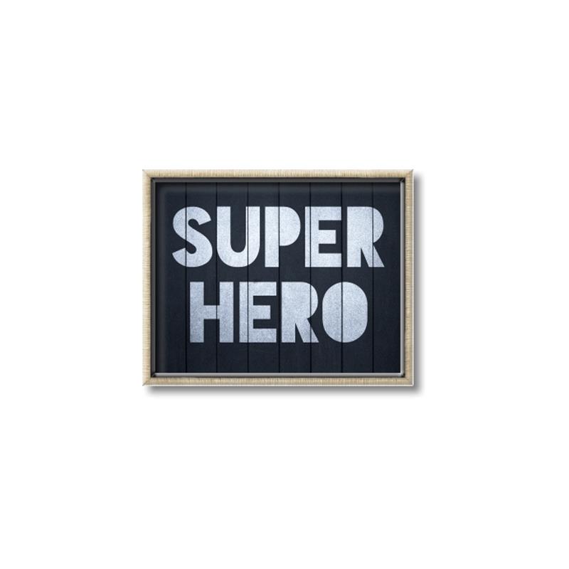 Picture of Super Hero II  _GroupedProduct_Rectangle_Landscape_Mini_ _GroupedProduct_Rectangle_Landscape_Canvas_Framed_