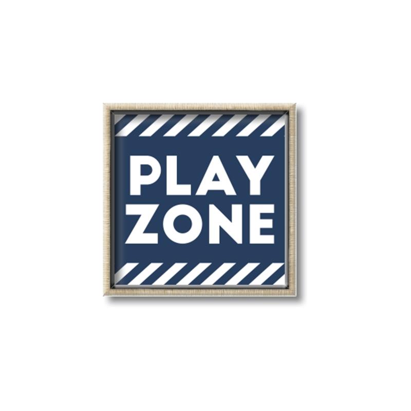 Picture of Play Zone Blue  _GroupedProduct_Square_Mini_ _GroupedProduct_Square_Canvas_Framed_