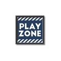 Picture of Play Zone Blue  _GroupedProduct_Square_Mini_ _GroupedProduct_Square_Canvas_Framed_