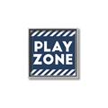 Picture of Play Zone Blue  _GroupedProduct_Square_Mini_ _GroupedProduct_Square_Canvas_Framed_