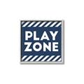 Picture of Play Zone Blue  _GroupedProduct_Square_Mini_ _GroupedProduct_Square_Canvas_Framed_