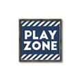 Picture of Play Zone Blue  _GroupedProduct_Square_Mini_ _GroupedProduct_Square_Canvas_Framed_