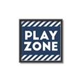 Picture of Play Zone Blue  _GroupedProduct_Square_Mini_ _GroupedProduct_Square_Canvas_Framed_