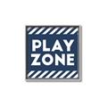 Picture of Play Zone Blue  _GroupedProduct_Square_Mini_ _GroupedProduct_Square_Canvas_Framed_