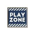 Picture of Play Zone Blue  _GroupedProduct_Square_Mini_ _GroupedProduct_Square_Canvas_Framed_