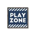 Picture of Play Zone Blue  _GroupedProduct_Square_Mini_ _GroupedProduct_Square_Canvas_Framed_