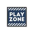 Picture of Play Zone Blue  _GroupedProduct_Square_Mini_ _GroupedProduct_Square_Canvas_Framed_
