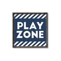 Picture of Play Zone Blue  _GroupedProduct_Square_Mini_ _GroupedProduct_Square_Canvas_Framed_