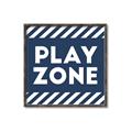 Picture of Play Zone Blue  _GroupedProduct_Square_Mini_ _GroupedProduct_Square_Canvas_Framed_
