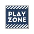 Picture of Play Zone Blue  _GroupedProduct_Square_Mini_ _GroupedProduct_Square_Canvas_Framed_