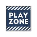 Picture of Play Zone Blue  _GroupedProduct_Square_Mini_ _GroupedProduct_Square_Canvas_Framed_