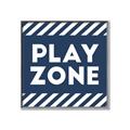 Picture of Play Zone Blue  _GroupedProduct_Square_Mini_ _GroupedProduct_Square_Canvas_Framed_