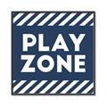 Picture of Play Zone Blue  _GroupedProduct_Square_Mini_ _GroupedProduct_Square_Canvas_Framed_