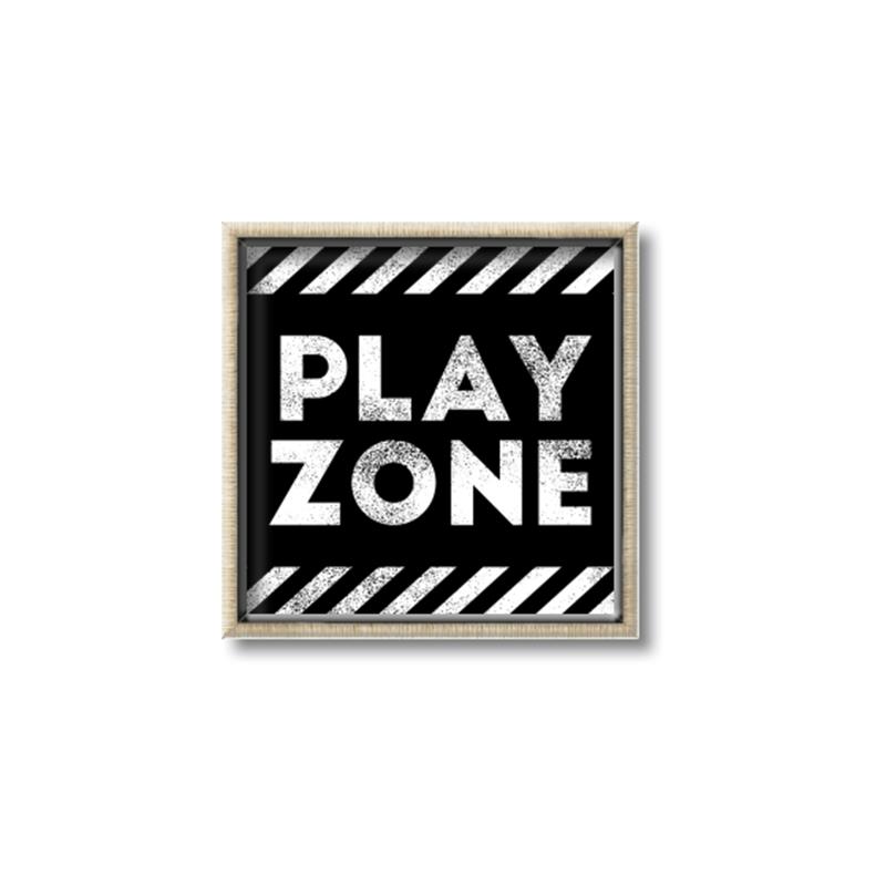 Picture of Play Zone Black  _GroupedProduct_Square_Mini_ _GroupedProduct_Square_Canvas_Framed_