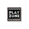 Picture of Play Zone Black  _GroupedProduct_Square_Mini_ _GroupedProduct_Square_Canvas_Framed_