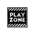 Picture of Play Zone Black  _GroupedProduct_Square_Mini_ _GroupedProduct_Square_Canvas_Framed_