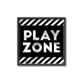 Picture of Play Zone Black  _GroupedProduct_Square_Mini_ _GroupedProduct_Square_Canvas_Framed_