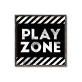 Picture of Play Zone Black  _GroupedProduct_Square_Mini_ _GroupedProduct_Square_Canvas_Framed_