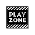 Picture of Play Zone Black  _GroupedProduct_Square_Mini_ _GroupedProduct_Square_Canvas_Framed_