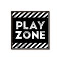 Picture of Play Zone Black  _GroupedProduct_Square_Mini_ _GroupedProduct_Square_Canvas_Framed_