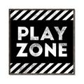 Picture of Play Zone Black  _GroupedProduct_Square_Mini_ _GroupedProduct_Square_Canvas_Framed_