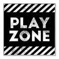 Picture of Play Zone Black  _GroupedProduct_Square_Mini_ _GroupedProduct_Square_Canvas_Framed_