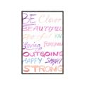 Picture of Be Clever _GroupedProduct_Rectangle_Portrait_Mini_ _GroupedProduct_Rectangle_Portrait_Canvas_Framed_