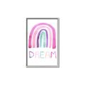 Picture of Dream Rainbow _GroupedProduct_Rectangle_Portrait_Mini_ _GroupedProduct_Rectangle_Portrait_Canvas_Framed_