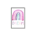 Picture of Dream Rainbow _GroupedProduct_Rectangle_Portrait_Mini_ _GroupedProduct_Rectangle_Portrait_Canvas_Framed_