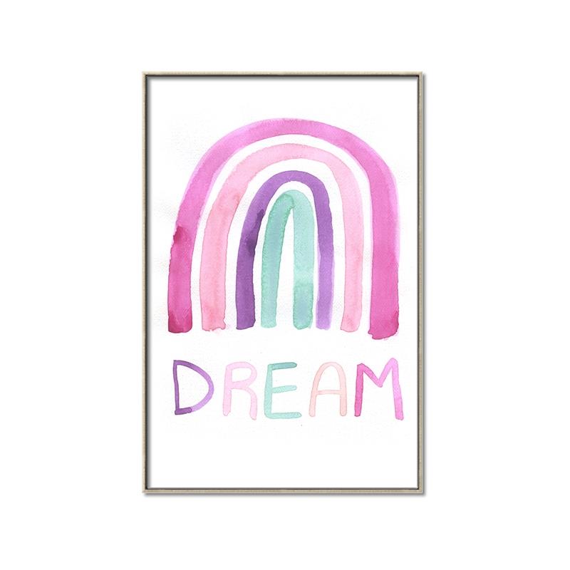 Picture of Dream Rainbow _GroupedProduct_Rectangle_Portrait_Mini_ _GroupedProduct_Rectangle_Portrait_Canvas_Framed_