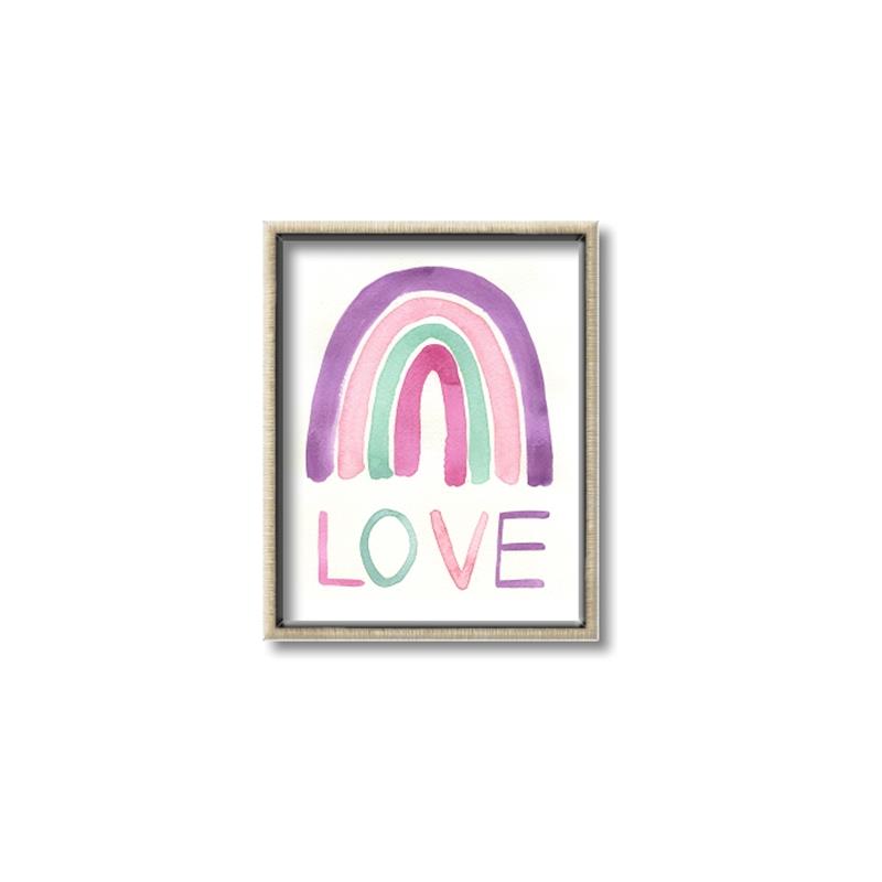 Picture of Love Rainbow _GroupedProduct_Rectangle_Portrait_Mini_ _GroupedProduct_Rectangle_Portrait_Canvas_Framed_