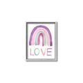 Picture of Love Rainbow _GroupedProduct_Rectangle_Portrait_Mini_ _GroupedProduct_Rectangle_Portrait_Canvas_Framed_