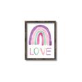Picture of Love Rainbow _GroupedProduct_Rectangle_Portrait_Mini_ _GroupedProduct_Rectangle_Portrait_Canvas_Framed_