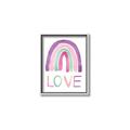 Picture of Love Rainbow _GroupedProduct_Rectangle_Portrait_Mini_ _GroupedProduct_Rectangle_Portrait_Canvas_Framed_