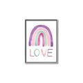 Picture of Love Rainbow _GroupedProduct_Rectangle_Portrait_Mini_ _GroupedProduct_Rectangle_Portrait_Canvas_Framed_