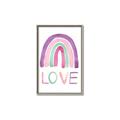 Picture of Love Rainbow _GroupedProduct_Rectangle_Portrait_Mini_ _GroupedProduct_Rectangle_Portrait_Canvas_Framed_