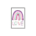 Picture of Love Rainbow _GroupedProduct_Rectangle_Portrait_Mini_ _GroupedProduct_Rectangle_Portrait_Canvas_Framed_