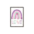 Picture of Love Rainbow _GroupedProduct_Rectangle_Portrait_Mini_ _GroupedProduct_Rectangle_Portrait_Canvas_Framed_