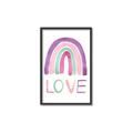 Picture of Love Rainbow _GroupedProduct_Rectangle_Portrait_Mini_ _GroupedProduct_Rectangle_Portrait_Canvas_Framed_