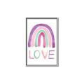 Picture of Love Rainbow _GroupedProduct_Rectangle_Portrait_Mini_ _GroupedProduct_Rectangle_Portrait_Canvas_Framed_
