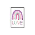 Picture of Love Rainbow _GroupedProduct_Rectangle_Portrait_Mini_ _GroupedProduct_Rectangle_Portrait_Canvas_Framed_