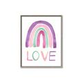 Picture of Love Rainbow _GroupedProduct_Rectangle_Portrait_Mini_ _GroupedProduct_Rectangle_Portrait_Canvas_Framed_