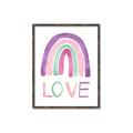 Picture of Love Rainbow _GroupedProduct_Rectangle_Portrait_Mini_ _GroupedProduct_Rectangle_Portrait_Canvas_Framed_
