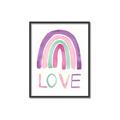 Picture of Love Rainbow _GroupedProduct_Rectangle_Portrait_Mini_ _GroupedProduct_Rectangle_Portrait_Canvas_Framed_