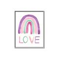 Picture of Love Rainbow _GroupedProduct_Rectangle_Portrait_Mini_ _GroupedProduct_Rectangle_Portrait_Canvas_Framed_