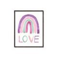 Picture of Love Rainbow _GroupedProduct_Rectangle_Portrait_Mini_ _GroupedProduct_Rectangle_Portrait_Canvas_Framed_